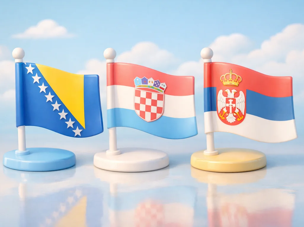 Bosnisch vs Kroatisch vs Serbisch