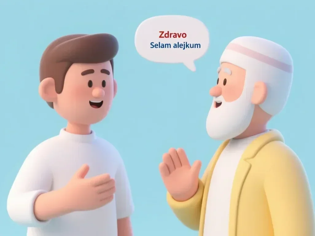 Die 100 wichtigsten bosnischen Wörter