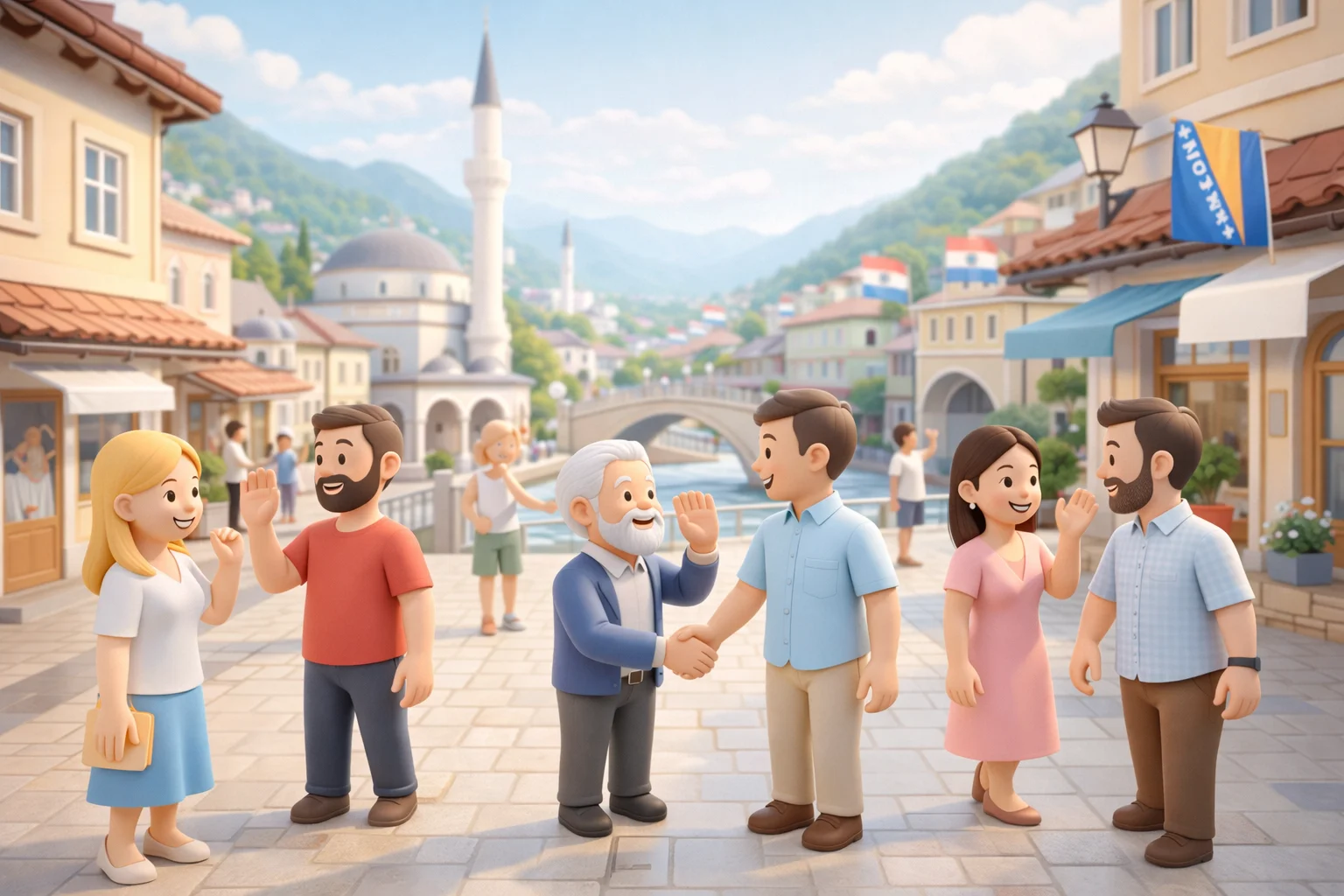 Bosnische Begrüßungen